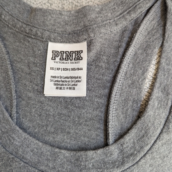 Women's Victoria's Secret PINK Muscle Tank XS - Picture 3 of 5